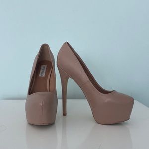 Tan Platform Heels